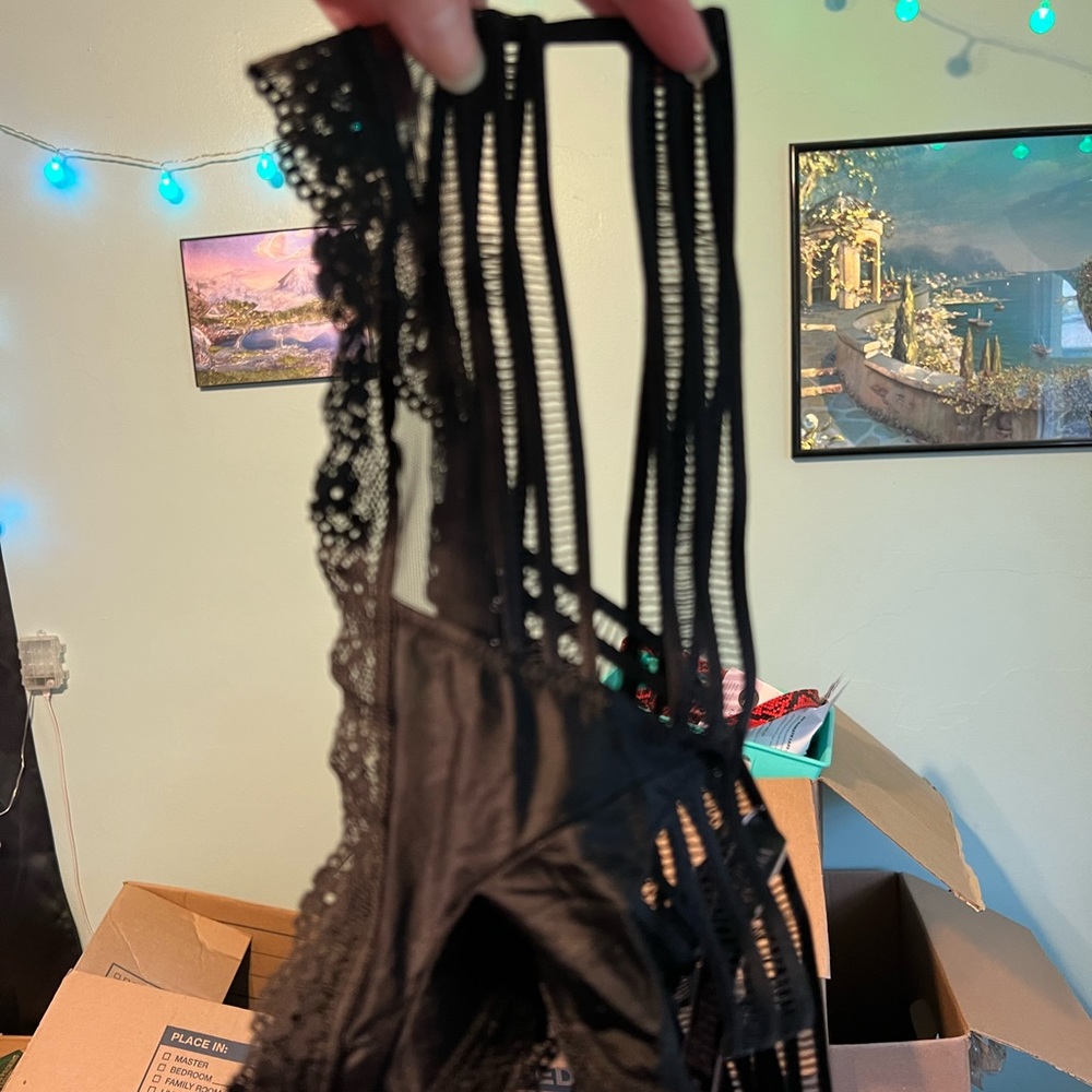 Very sexy cheeky thong .